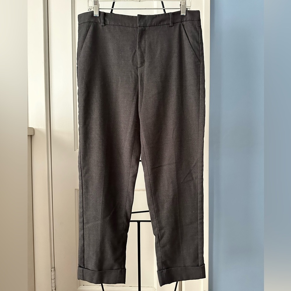 Cartonnier Anthropologie Lou Taper Cropped Cuffed Pants